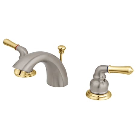 Kingston Brass KB959 Magellan Mini-Widespread Bathroom Faucet, Nickel/ Brass KB959